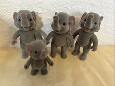 Simba Toys  4 Elefanten aus der Serie Bärenwald  / Sylvanian