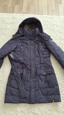 EDC by Esprit Parka Jacke Gr. S Blau Guter Zustand mit Kapuze und Taschen