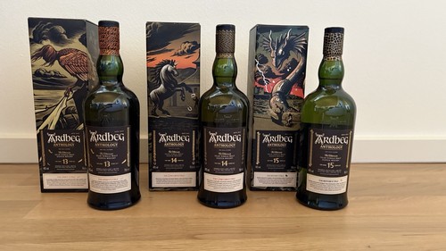Ardbeg anthology collection - ardbeg,