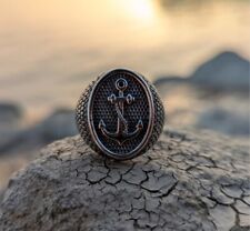 Ankerring inkl. Holztruhe, Maritim, Nautisch, Geschenk, See, Strand, Modisch