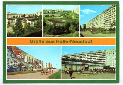 Grüße aus halle neustadt - grüße,