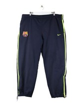 Nike 00s FC Barcelona Swoosh Track Pants Blau XL Herren