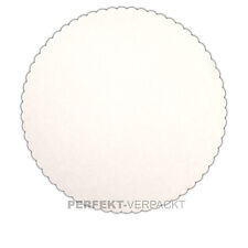 100 Tortenscheiben ø 28cm Tortenunterlagen Tortenplatten aus Frischfaser