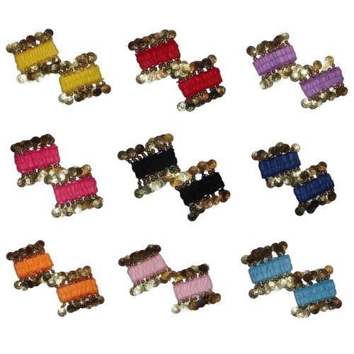 Bauchtanz stoffarmband münzen - bauchtanz,