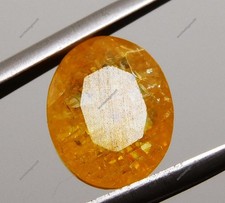 6,25 ct natürlicher gelber