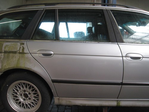 Tür hinten rechts bmw 528i - tÜr,