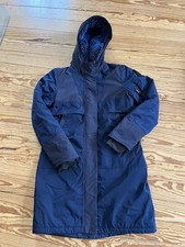 Gaastra Damen Parka Jacke Größe M Blau Kapuze