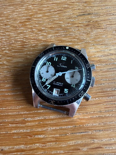 Vintage sinn chronometer uhr - vintage,