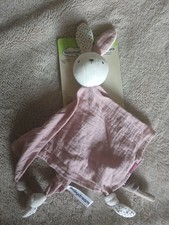 Hase ? Babydream rosa Kuscheltuch Schmusetuch Rossmann Musselin