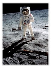 Poster Astronaut Edwin Aldrin