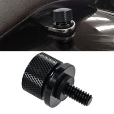 Schwarz Aluminum 1/4" Sitz