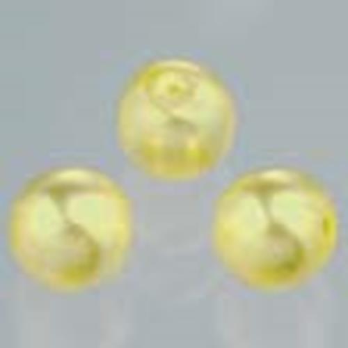 Glaswachsperlen luster gelb - luster,