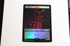 Dalek Token (Foil, English) - MTG Doctor Who - MINT Condition