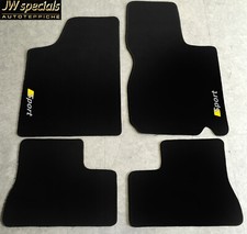 Autoteppich Fußmatten für Opel Kadett E  2farbig Sport 1984-1991 Absatzschutz