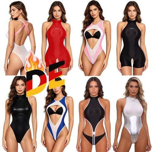 Damen badeanzug high cut - badeanzug,