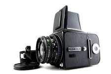 Hasselblad SLR 500 CM black Zeiss Planar 80mm f2,8 T* A24 RV1254893 jm102