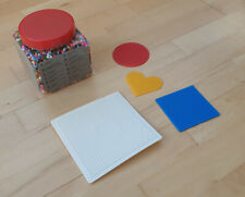 Ikea Pyssla Bügelbild - steckbar - 14.000 Bilderperlen - mit Plättchen 4er-Set  