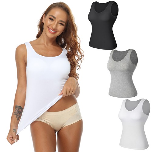 Damen tanktop mit integriertem - mit,