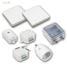 Funkschalter System batterielos KINETIC, Funk-Wand-schalter & Funk-Empfänger