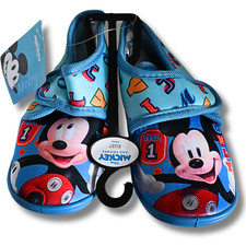Disney Mickey Mouse Babyschuhe – Größe EU 27, blau/rot