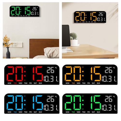 Stylischer led wecker mit - led,