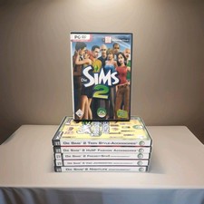 PC Spiele Die Sims 2 + 3 Erweiterungen + 2 Accessoires | Guter Zustand |