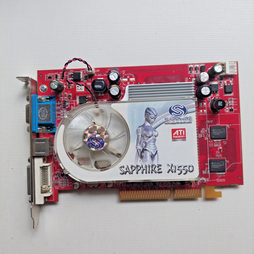 Agp grafikkarte sapphire - grafikkarte,