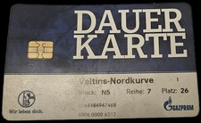 Dauerkarte Knappenkarte - FC Schalke 04  S04 - nicht mehr gültig - Sammelobjekt