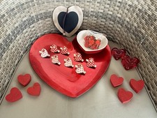 Herziges Set Schale Fotohalter