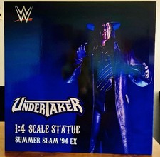 PCS SIDESHOW WWE UNDERTAKER Summer Slam '94 1:4 EXCLUSIVE Statue WWF WRESTLING
