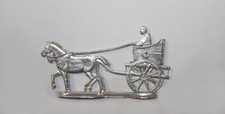 Zinnflachfiguren: römische Biga , 30mm