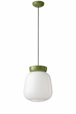Pendelleuchte Glas Keramik E27