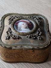 Antike Schmuckdose Miniatur