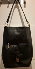 MCM Beuteltasche Monogram Noir Schwarz