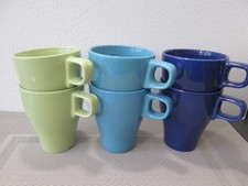 6x Ikea Färgrik Kaffee Tasse