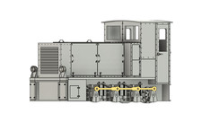 Gmeinder / Windhoff HF130C Heeresfeldbahn  Spur 0e 0f Bausatz ohne Fahrwerk