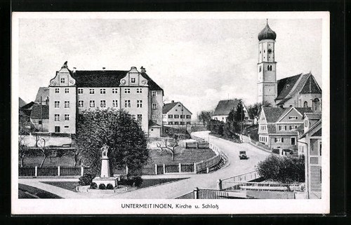 Untermeitingen ansichtskarte - untermeitingen,,