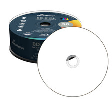 MediaRange Blu-ray Rohlinge BD-R 6x fach DL DualLayer 25/50/100GB Spindel NEU
