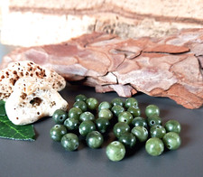 30 Jade Perlen Ø 6mm für
