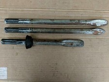 3 x Meißel Flachmeißel Spatenmeißel Meissel 