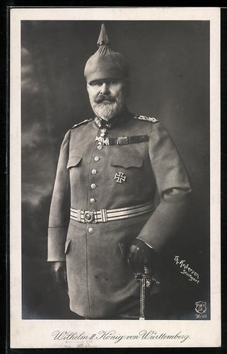 Wilhelm könig von - ak,