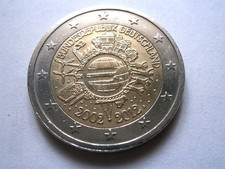 2 Euro Münze * Gedenkmünze Bundesrepublik Deutschland 2002-2012 * 10 Jahre Euro