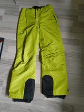 Jungen Skihose Gr. 134/140 Neongelb