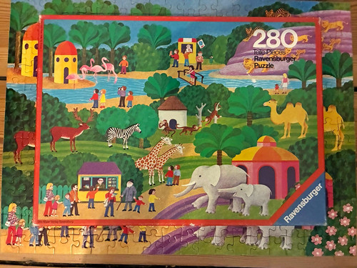 Ravensburger puzzle tiergarten - puzzle,