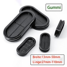 Gummi Oval Verschlussstopfen