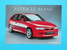 Prospekt / Katalog / Broschüre - Opel - Irmscher - Astra - Le Mans - 02/93