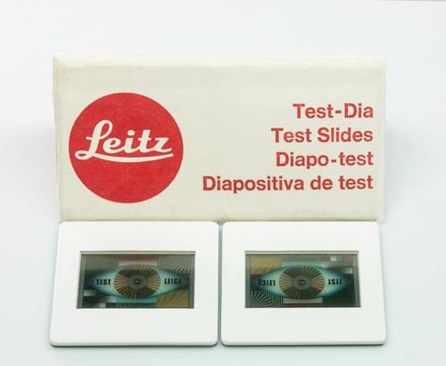 Leitz leica test slides für - leitz,