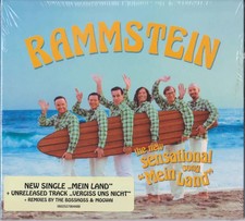 RAMMSTEIN Mein Land CD 2011 Vertigo Lindemann Mogwai Remix * RARE