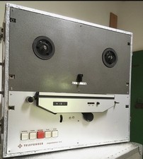 Telefunken M12 1/4" Tape recorder Serviced With XLR ! Top condition “small M15 ”