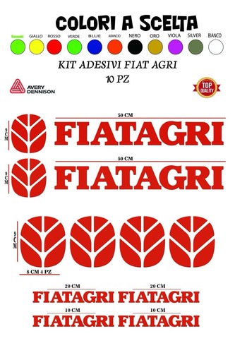 Fiatagri aufkleber für - fiatagri,